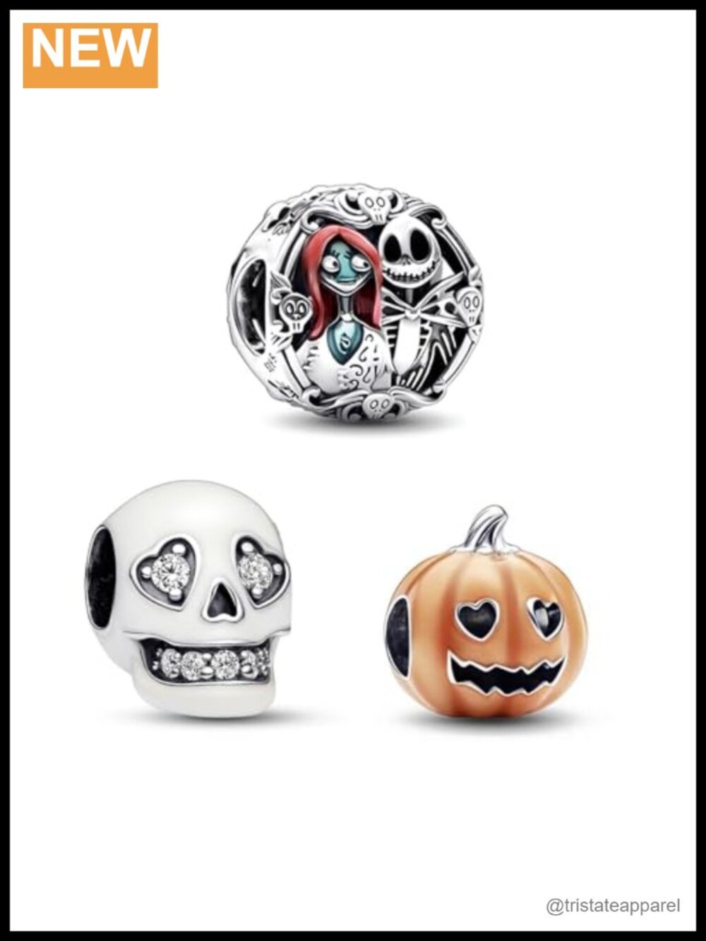 925 Sterling Silver Bead Charms Set for Bracelet Necklace Gift for Her